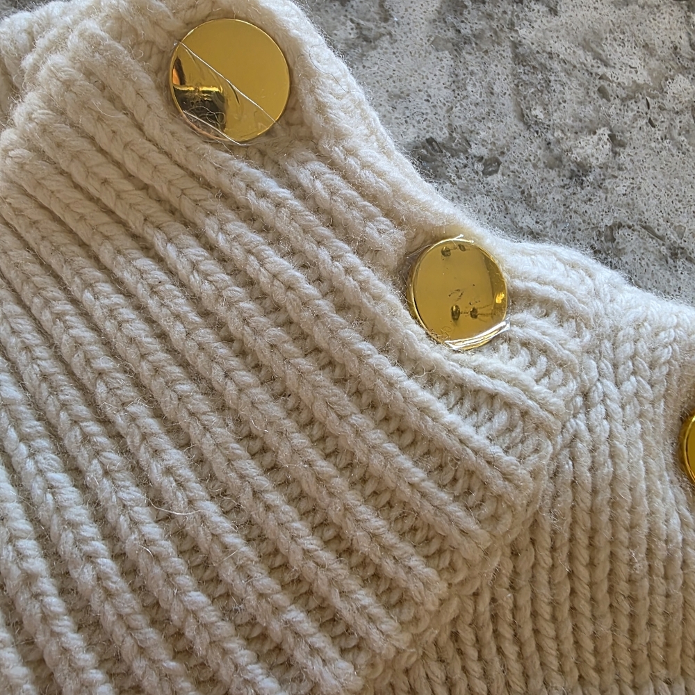 NWOT Kate Spade New York L Celestial Star Eclectic Cozy Cottagecore Knit Sweater - Picture 10 of 16